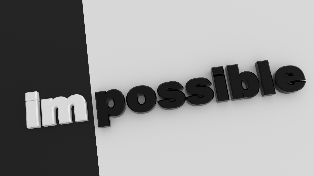 不可能のイメージ画像