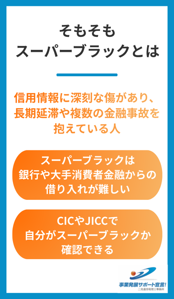 スーパーブラックとは